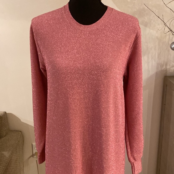 Ottod Ame Elegant Pink Long Sleeve Dress size S - Picture 2 of 9